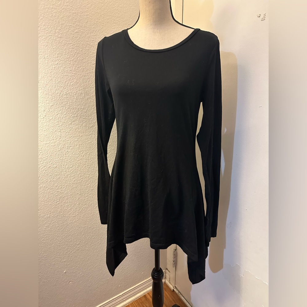 Black Long Sleeve Women's Top